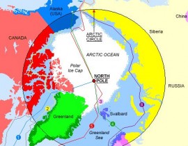 <p>Regions of the Arctic</p>
